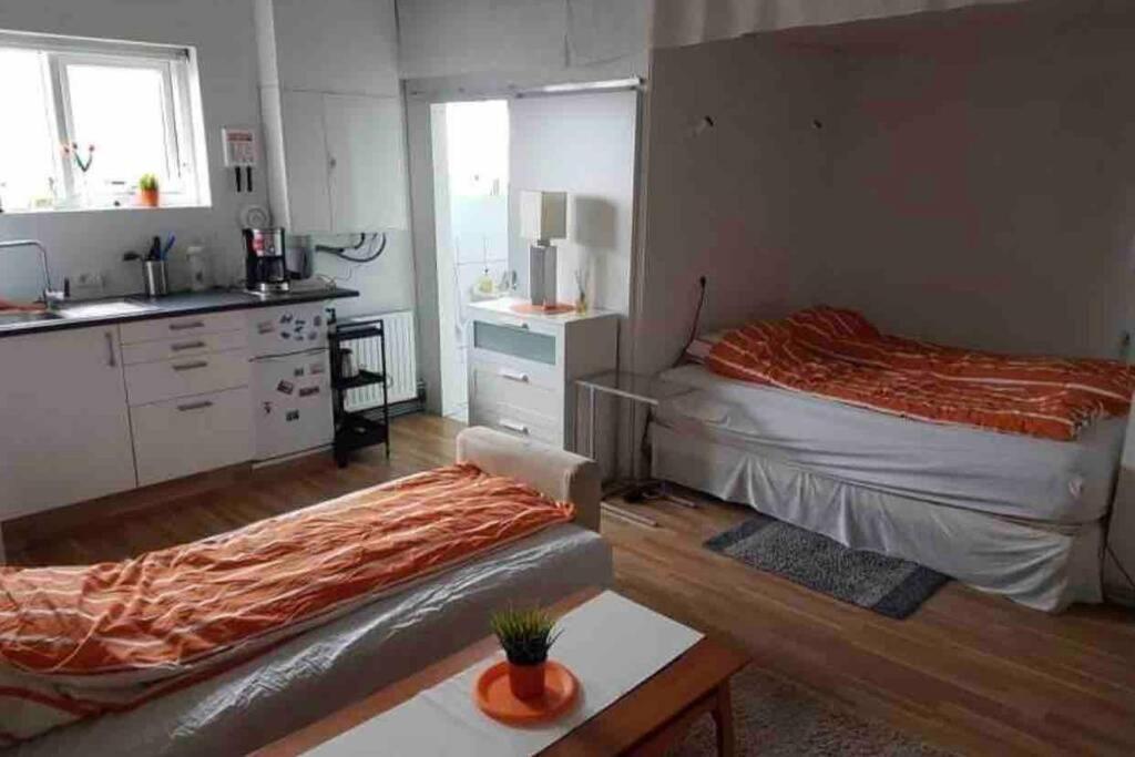 Private Studio Apartment Near The Airport Njarthvik Esterno foto